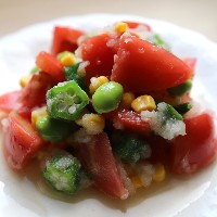 トマトのおろし和え