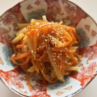 じゃがいも人参きんぴら