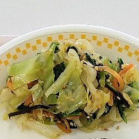 春キャベツの昆布和えの写真