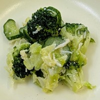 茹でた