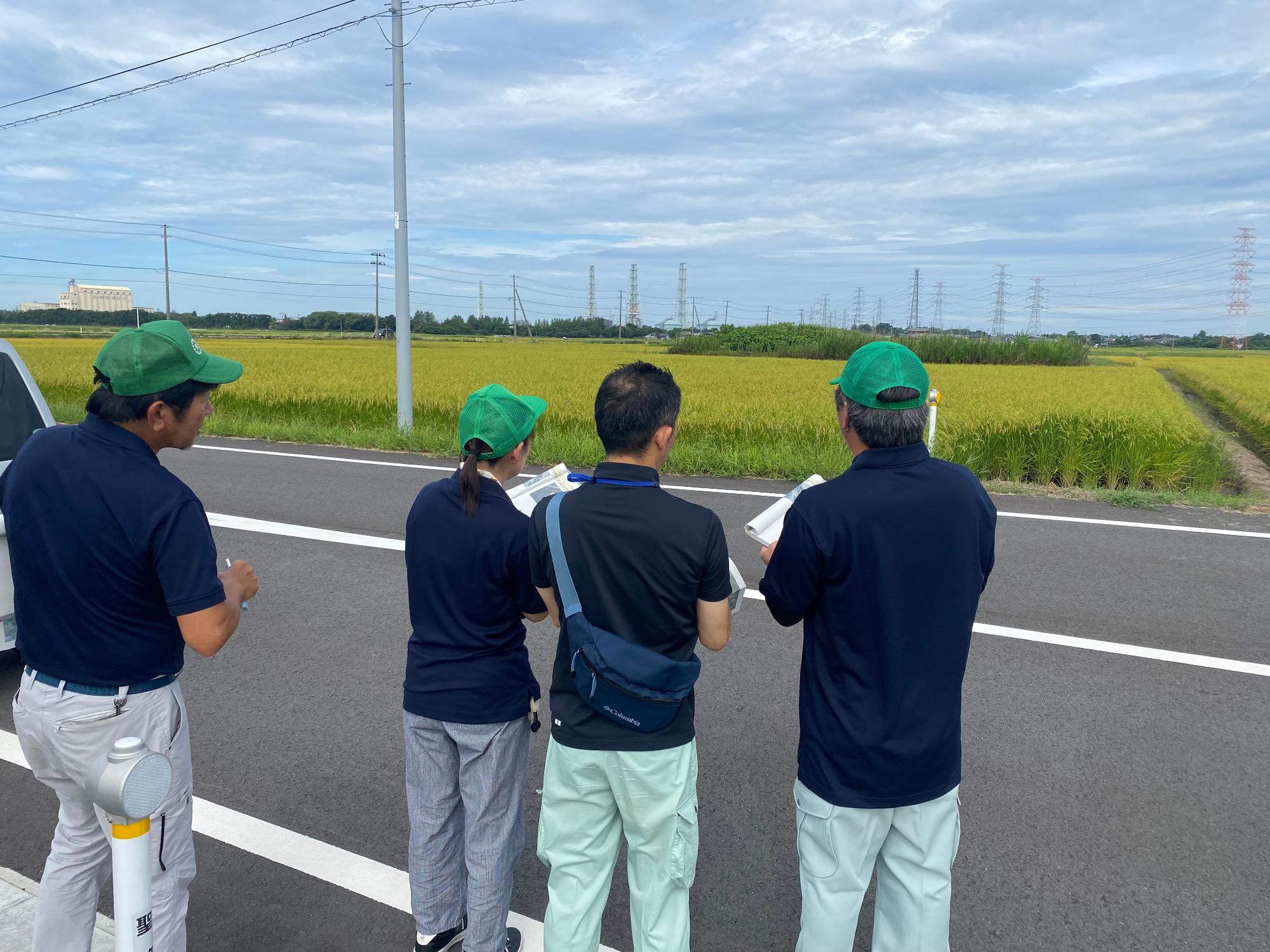 農地パトロール（現地調査）