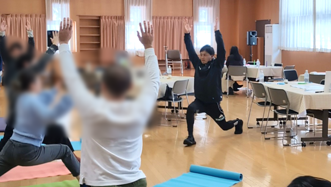 筋トレ体験の写真